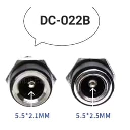 (5 Cái) DC-022B Jack Giắc nguồn DC nhựa chân nguồn cái Diy - 4