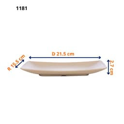 Đĩa Nhựa Chữ Nhật VIỆT NHẬT 1180/81/82/83 Dùng Cho Nhà Hàng, Quán Ăn, Gia Đình - DOMUS 6