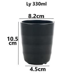 Cốc Nhựa Tròn Ngoài Nhám Trong Bóng VIỆT NHẬT 6280/81/91, Ly Uống Nước Uống Trà Cho Nhà Hàng Quán Ăn 4