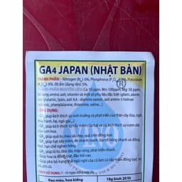 Phân Bón Lá GA4 Japan - Siêu Kích Thích Sinh Trưởng, Đâm Chồi, Bật Đọt, Lớn Trái, Đẹp Màu 8