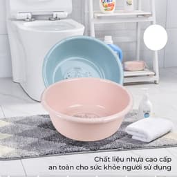 Chậu Nhựa Đốt Trúc HOKORI 2324/25/26/27/28/29, Thau Tắm, Thau Giặt Đồ Loại Tốt Nhiều Size - DOMUS 2
