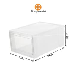 Kệ Để Giày Dép Chịu Lực Tốt VIỆT NHẬT 3868, Hộp Đựng Giày Nhựa Cứng Chính Hãng  - DOMUS 3