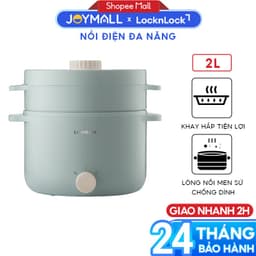 Nồi Lẩu Hấp Điện Đa Năng LocknLock Electric Multi Pot 2L EJP156MIT 600W, Hàng Chính Hãng - JoyMall 2