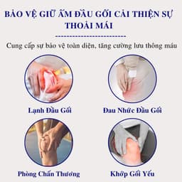 [1 Cặp] Bó Đầu Gối Giữ Ấm Gối Andego [BG08]. Băng Gối Nẹp Bánh chè Co Giãn Thoáng Khí Đầu Gối Hỗ Trợ Tập Luyện. 7