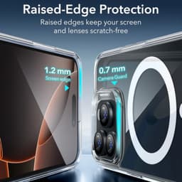 Ốp lưng trong suốt ESR Classic Hybrid HaloLock chống ố vàng hỗ trợ sạc không dây cho iPhone 16 Series có Camera Control 6