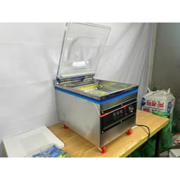Máy Hút Chân Không Thực Phẩm Công Nghiệp để bàn DZ320 Công Suất 400W Không Kén Túi hút Tự Động 4