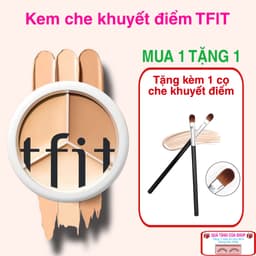Kem che khuyết điểm TFIT 3 màu che phủ các vết thâm, quầng mắt và khuyết điểm trên khuôn mặt 15g 1