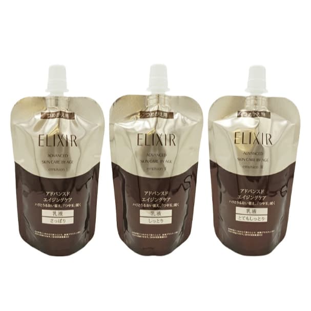 Sữa dưỡng ẩm chống lão hóa Elixir Advanced Skin Care By Age Emulsion - Nhật Bản