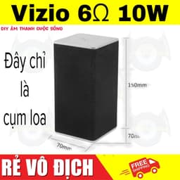 Cụm loa toàn dải Vizio 6Ω 10w loa vệ tinh Mỹ DIY - 1