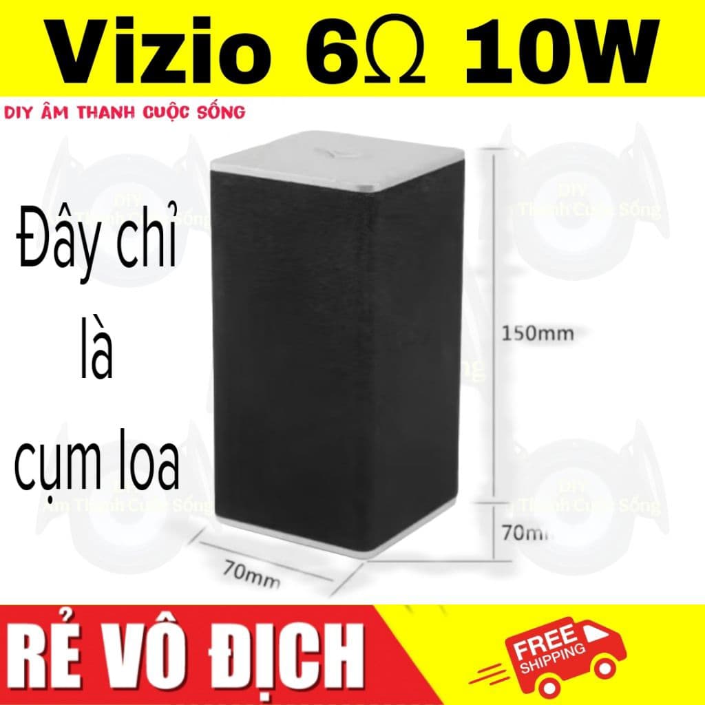 Cụm loa toàn dải Vizio 6Ω 10w loa vệ tinh Mỹ DIY -