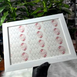 Bảng trưng bày móng mẫu , khung mẫu móng, móng làm mẫu, băng dính dán mẫu - Hoangquy.233 1