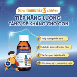 Combo Tăng Đề Kháng, Con Cao Lớn Gồm Siro Immunix3 & Ocean D3K2, Nhập Khẩu Chính Hãng 4