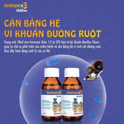 Combo Tăng Đề Kháng, Con Cao Lớn Gồm Siro Immunix3 & Ocean D3K2, Nhập Khẩu Chính Hãng 5
