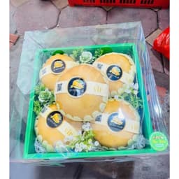Cỏ điểm trang trí giỏ quà 9