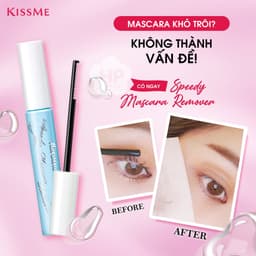 Tẩy Trang Masca Lông Mi Kissme Speedy Mascara Remove 7,3mL 4