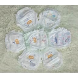 Combo 100 bỉm quần NANO chun mây cao cấp, lưng chun đệm mây nhiều màu,thấm hút xuyên đêm cho bé, đủ size M/L/XL/XXL/XXXL 7