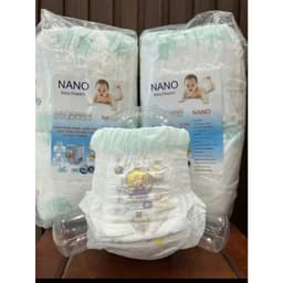 Combo 100 bỉm quần NANO chun mây cao cấp, lưng chun đệm mây nhiều màu,thấm hút xuyên đêm cho bé, đủ size M/L/XL/XXL/XXXL 8