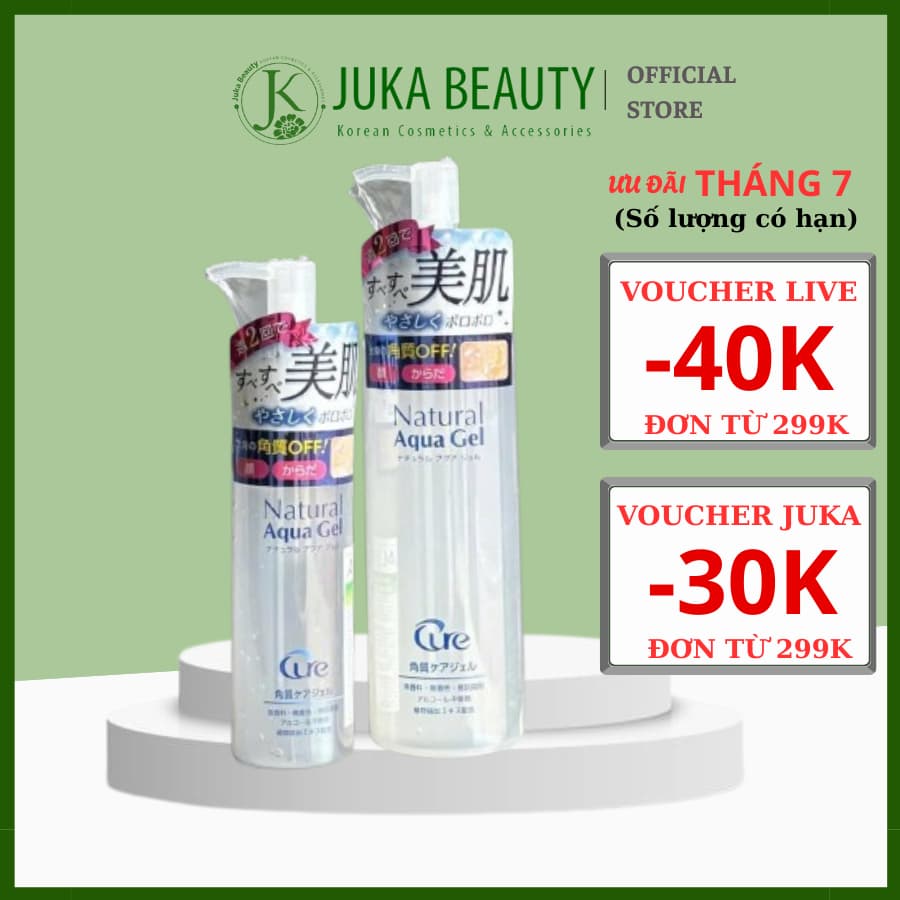 Gel tẩy da chết Cure Natural Aqua Gel