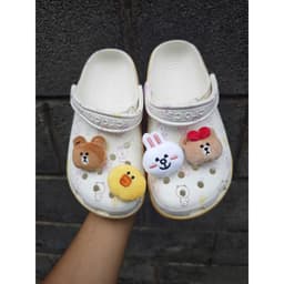 [ MOUSE CLOG ] Dép sục NỮ CUTE, làm từ EVA cao cấp, êm chân, thoáng khí - tặng kèm charm như hình 2