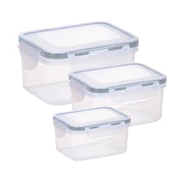 Bộ Hộp Đựng Thực Phẩm Khoá Gài Việt Nhật 6530/32, Bảo Quản Đồ Ăn Tủ Lạnh - DOMUS 6