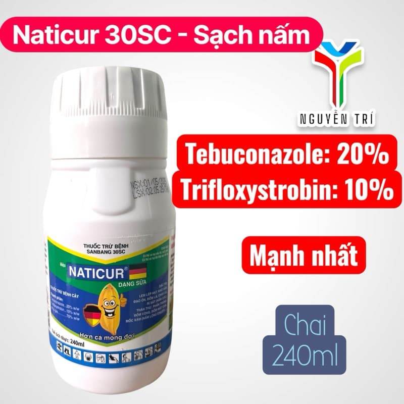 Naticur Dạng Sữa 240ml - Giải Pháp Cho Lúa, Cây Ăn Trái, Giúp Cây Khỏe, Năng Suất Vượt Trội