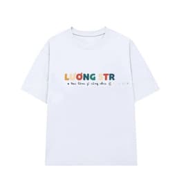 Áo thun Unisex Nam Nữ in chữ LƯƠNG 5 TRIỆU, chất cotton 100% - BOONE - BNE00276 3