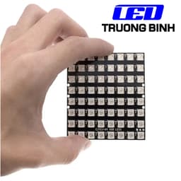 MODULE LED MA TRẬN FULL MÀU ARGB WS2812B 5V 64BIT 8X8 100BIT 10X10 256BIT 16X16 1