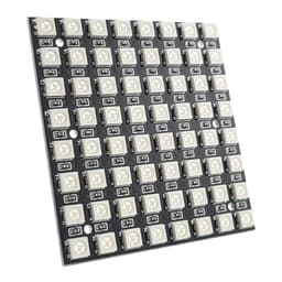 MODULE LED MA TRẬN FULL MÀU ARGB WS2812B 5V 64BIT 8X8 100BIT 10X10 256BIT 16X16 4