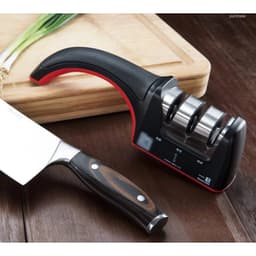 Dụng cụ mài dao 3 rãnh, 3 cấp độ có tay cầm tiện dụng nhỏ gọn 1