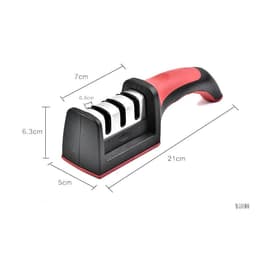 Dụng cụ mài dao 3 rãnh, 3 cấp độ có tay cầm tiện dụng nhỏ gọn 2