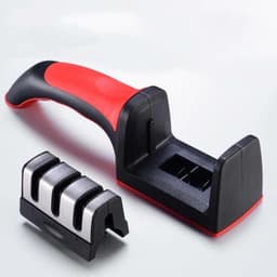 Dụng cụ mài dao 3 rãnh, 3 cấp độ có tay cầm tiện dụng nhỏ gọn 3