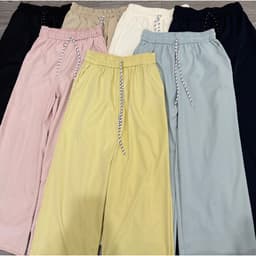 [DEAL MỞ BÁN] QUẦN ỐNG SUÔNG KAKI GIÓ LỤA HÀN vải mịn mát mùa hè cho nữ m068 7