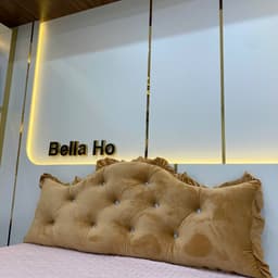 Gối Tựa Đầu Giường Loại Đẹp May Bèo  , Gối Đầu Giường đủ kích thước từ 1.2m đến 2.2m 2
