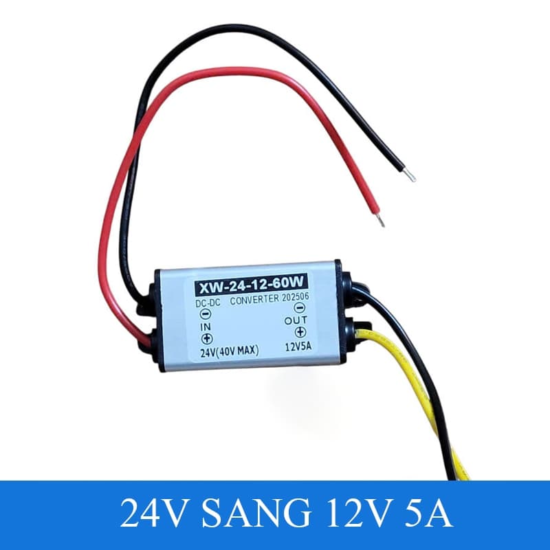 Nguồn 12V 5A.Chuyển nguồn từ 15V-40V sang 12V