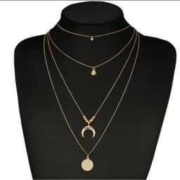 Set 4 Vòng Cổ Dây Chuyền Phong Cách Vintage Retro - Quà Tặng Vibe Ocean Charm, Thời Trang, Phong Cách Hàn Quốc 7