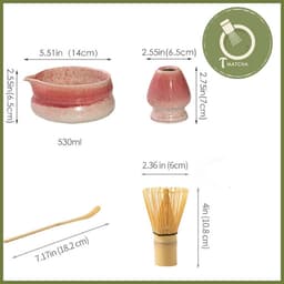 Bộ combo 4 dụng cụ pha matcha  ( mã CW-31) 6