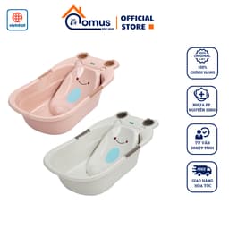 Thau Tắm Cho Bé Sơ Sinh Có Van Thoát Nước Việt Nhật 2203, Chậu Tắm Ếch Cho Bé - DOMUS 1