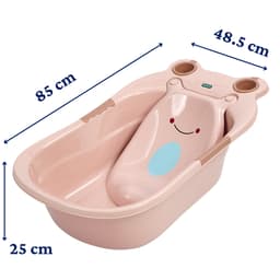 Thau Tắm Cho Bé Sơ Sinh Có Van Thoát Nước Việt Nhật 2203, Chậu Tắm Ếch Cho Bé - DOMUS 5
