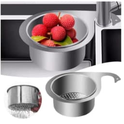 "Khay Lọc Rác Bồn Rửa Chén Bát Thiên Nga Đa Năng Treo Vòi Nước, Giỏ Lọc Chống Tắc Nghẽn Hiệu Quả" 8