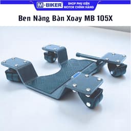 MB105 Ben Nâng 105x Ben Nâng Di Chuyển MB105X Bàn Nâng Di Chuyển Xe Máy Xoay 360 cho xe dưới 250kg 5