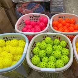 Bóng Tập Màu Vàng Dành Cho Luyện Tập | Đàn Hồi Tốt, Combo Số Lượng Lớn 20,30,50,100 Quả 5