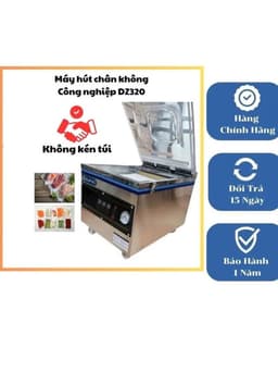 Máy hút chân không DZ320 hút mạnh mẽ không kén túi hoàn toàn tự động Hàng Nhập Khẩu Chính Hãng 7