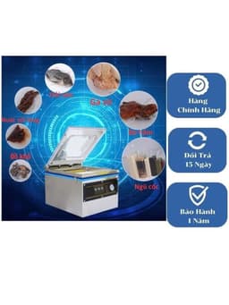 Máy hút chân không DZ320 hút mạnh mẽ không kén túi hoàn toàn tự động Hàng Nhập Khẩu Chính Hãng 2