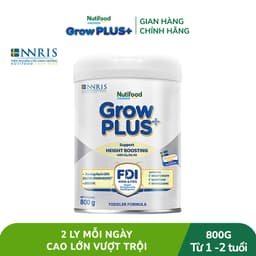 Sữa Bột Nutifood Sweden GrowPLUS+ Cao lớn vượt trội (Bạc) 800g 2