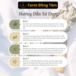Tổng Hợp Xô Thơm & Thảo Mộc Xông Nhà Thanh Tẩy Không Gian Sống Palo Santo Tarot Đồng Tâm 4
