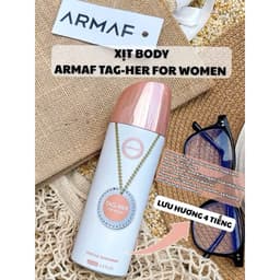 Chính Hãng Xịt thơm toàn thân Armaf Tag Her dành cho nữ, dung tích 200ml quyến rũ nữ tính 2