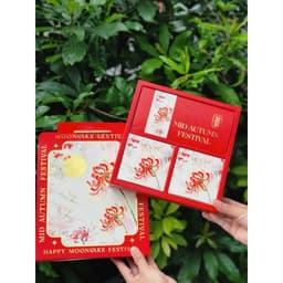 [MỚI 2025] Combo 5 Hộp đựng bánh trung thu 4 BÁNH HOA VIÊN 3