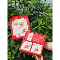 [MỚI 2025] Combo 5 Hộp đựng bánh trung thu 4 BÁNH HOA VIÊN 4