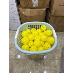 Bóng Tập Màu Vàng Dành Cho Luyện Tập | Đàn Hồi Tốt, Combo Số Lượng Lớn 20,30,50,100 Quả 6