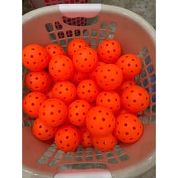 Bóng Tập Luyện Màu Cam - Combo 20,30,50,100 Quả - Bóng Sân Ngoài, Độ Nảy Tốt, Dành Cho Người Mới 8